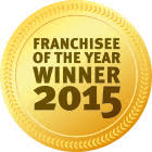 Award Franchisee of the year 2015